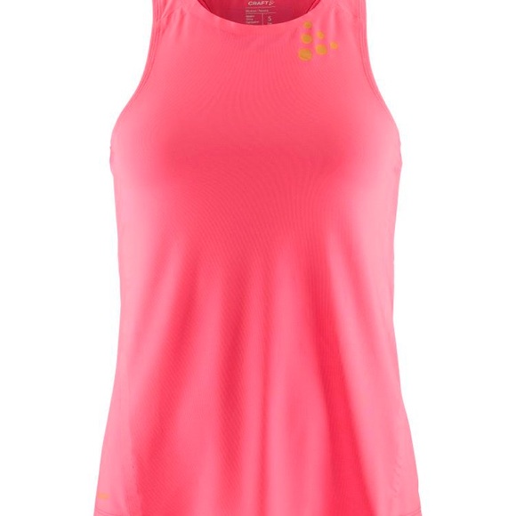 Craft Hypervent Running Pro Racerback Top SMALL Pink Fuschia - Picture 1 of 4